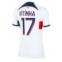 Paris Saint-Germain Vitinha Ferreira #17 Vonkajší Ženy futbalový dres 2023-24 Krátky Rukáv